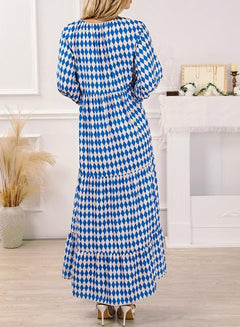Jan | Boho Puff Maxi Dress
