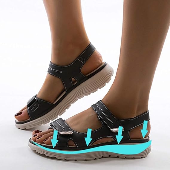 Harper | Orthopaedic Leather Sandals