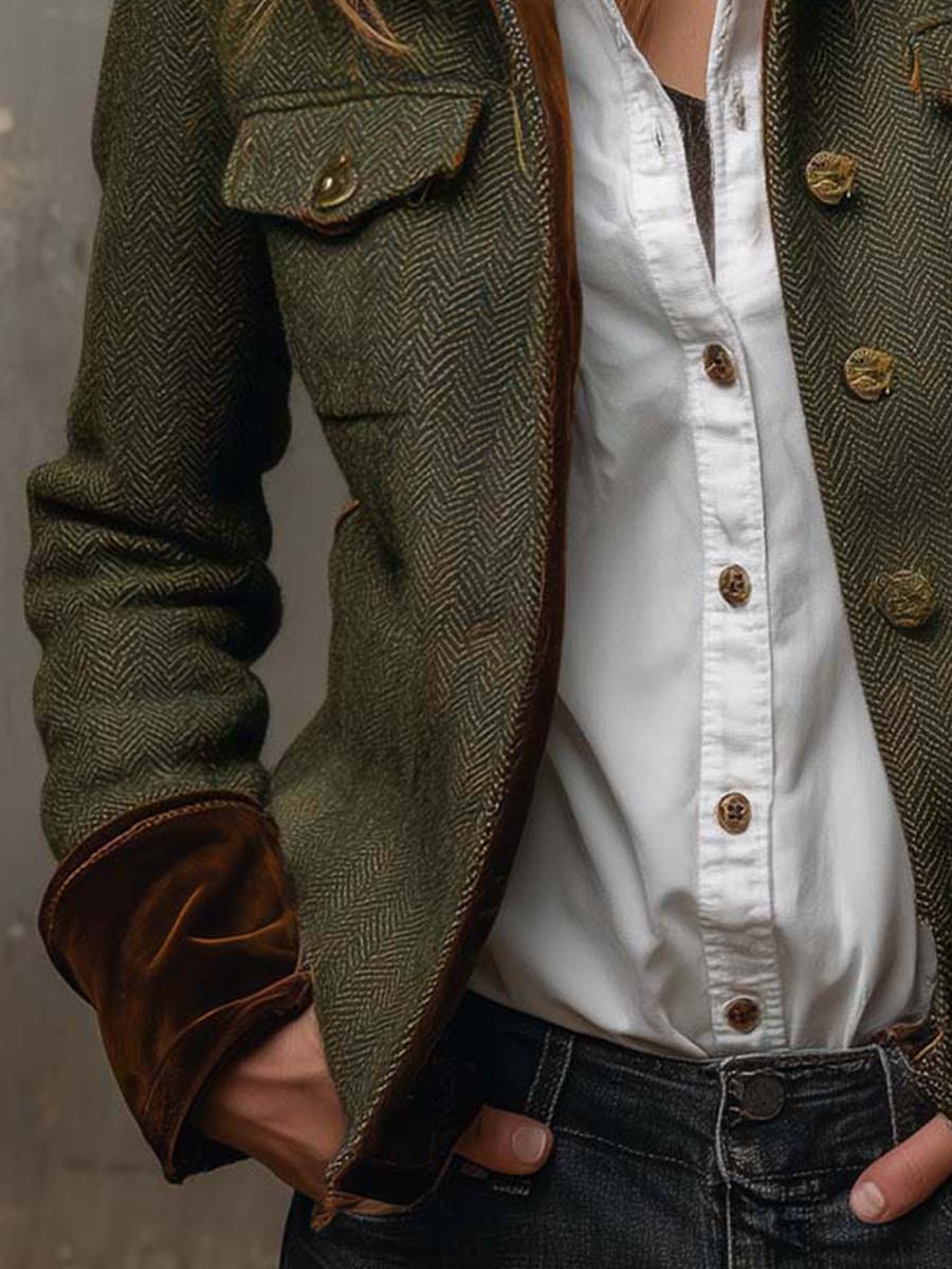 Dallas | Heritage Herringbone Jacket
