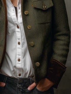 Dallas | Heritage Herringbone Jacket