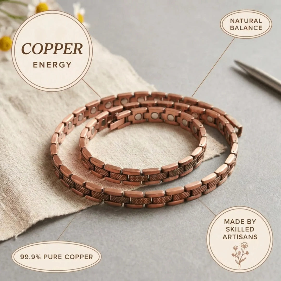 Maribel | Copper Cobble Necklace