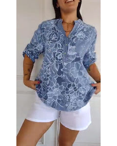 Brenna | Elegant Bloom Blouse
