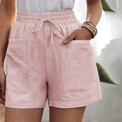 Cissie | Effortless Linen Blend Shorts