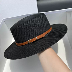 Oona | Belted Wide Brim Sun Hat
