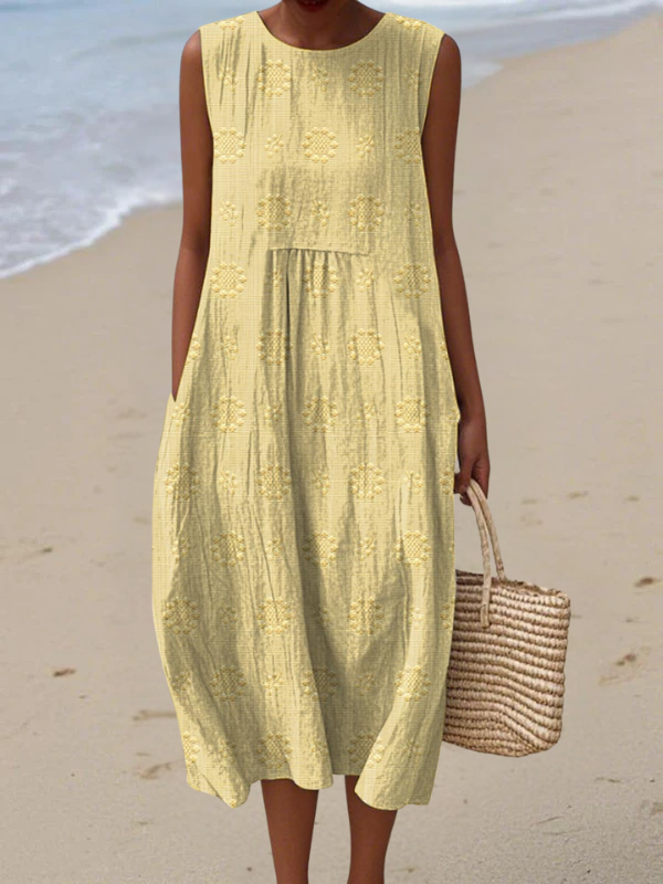 Dasha | Embroidered Midi Dress