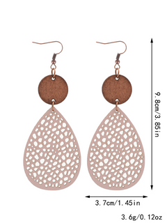 Lillias | Vintage-Inspired Filigree Drop Earrings
