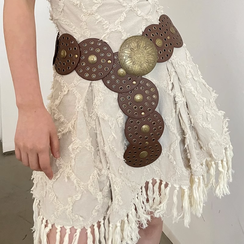 Bernice | Boho Medallion Belt