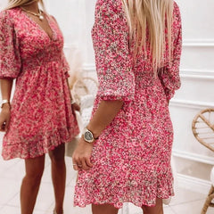 Greer | Elegant Floral Dress