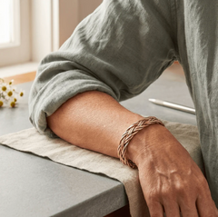 Winsome | Braided Copper Bracelet