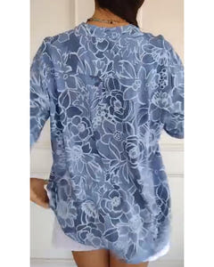 Brenna | Elegant Bloom Blouse