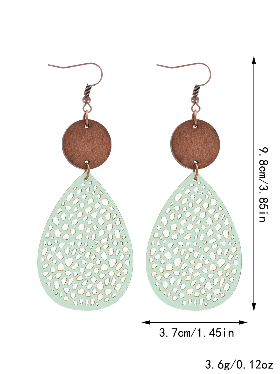 Lillias | Vintage-Inspired Filigree Drop Earrings