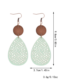 Lillias | Vintage-Inspired Filigree Drop Earrings