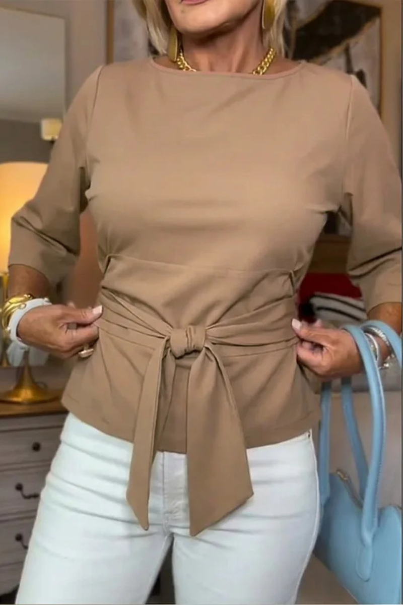Modesty | Adjustable Tie-Waist Top