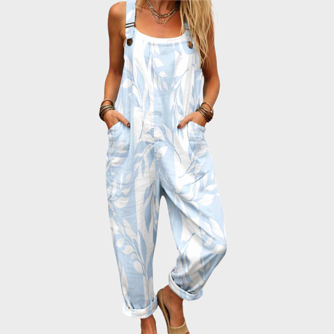 Farrah | Relaxed Wide-Leg Dungarees