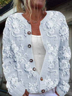 Poppy | Graceful Floral Cardigan