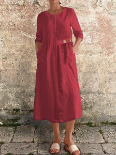 Coral | Soft Breezy Dress