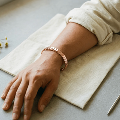 Mirabel | Copper Shingle Bracelet