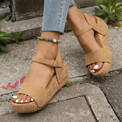 Ddora | Elegant Wedge Sandals