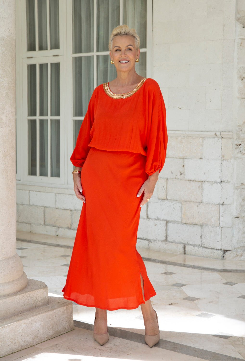 Joss | Beaded Graceful Dress