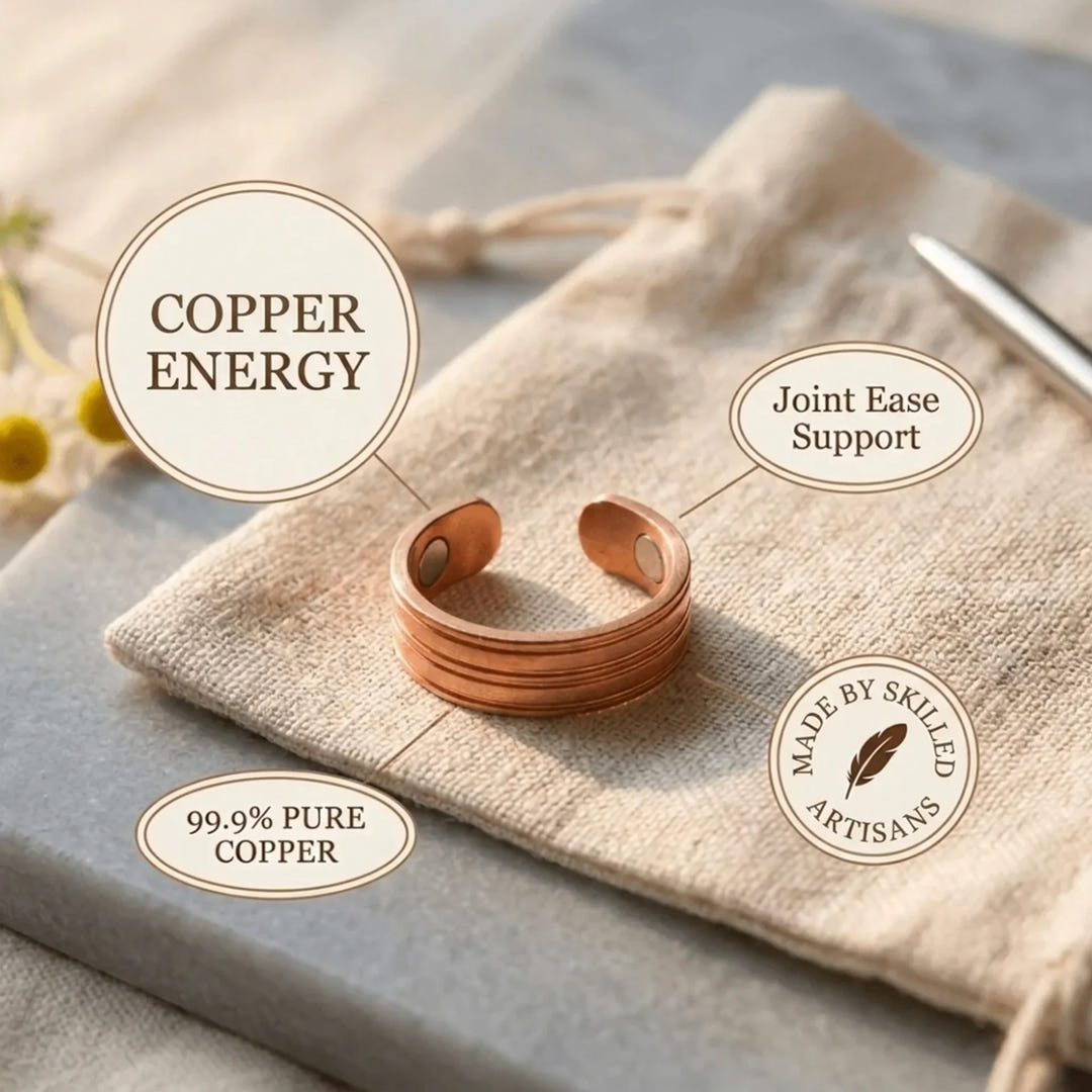 Dominica | Hand-Cut Copper Ring