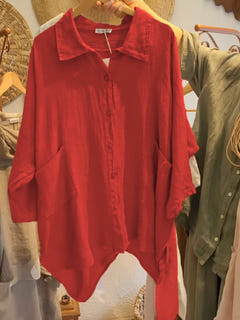 Marisa | Casual Buttoned Blouse