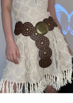 Bernice | Boho Medallion Belt
