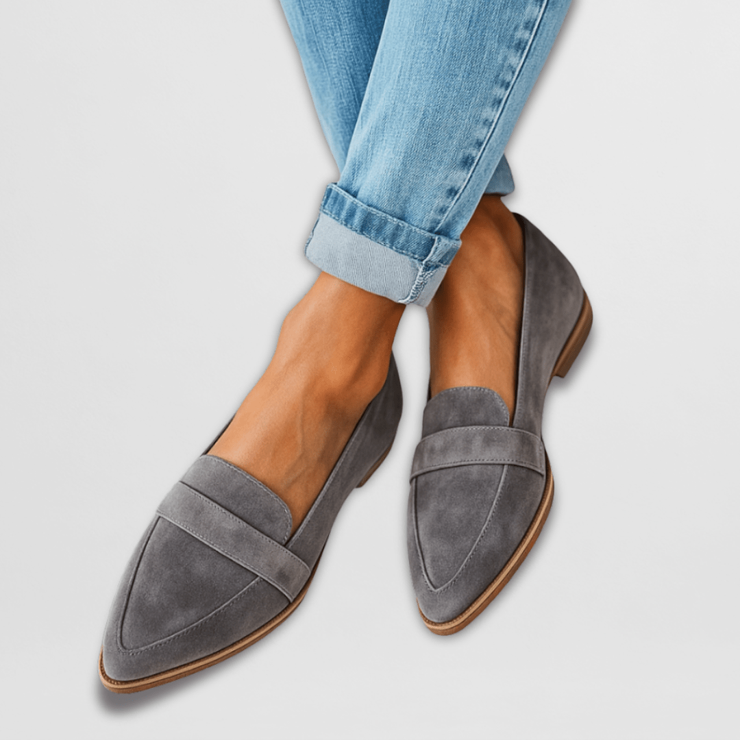Lillie | Soft Suede Orthopaedic Slipper
