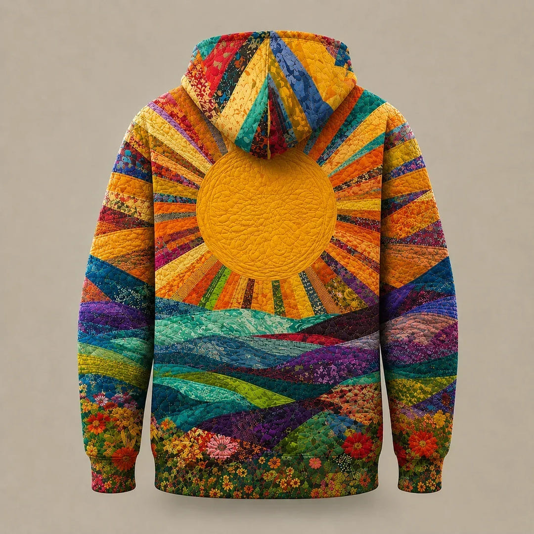 Orabela | Sunburst Print Hoodie