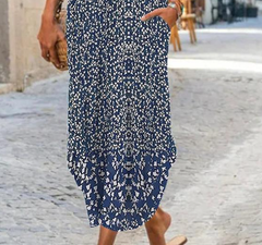 Judith | Blue Garden Maxi