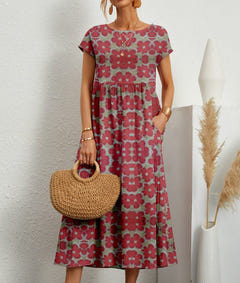 Nia | Timeless Floral Dress