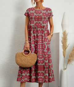Nia | Timeless Floral Dress