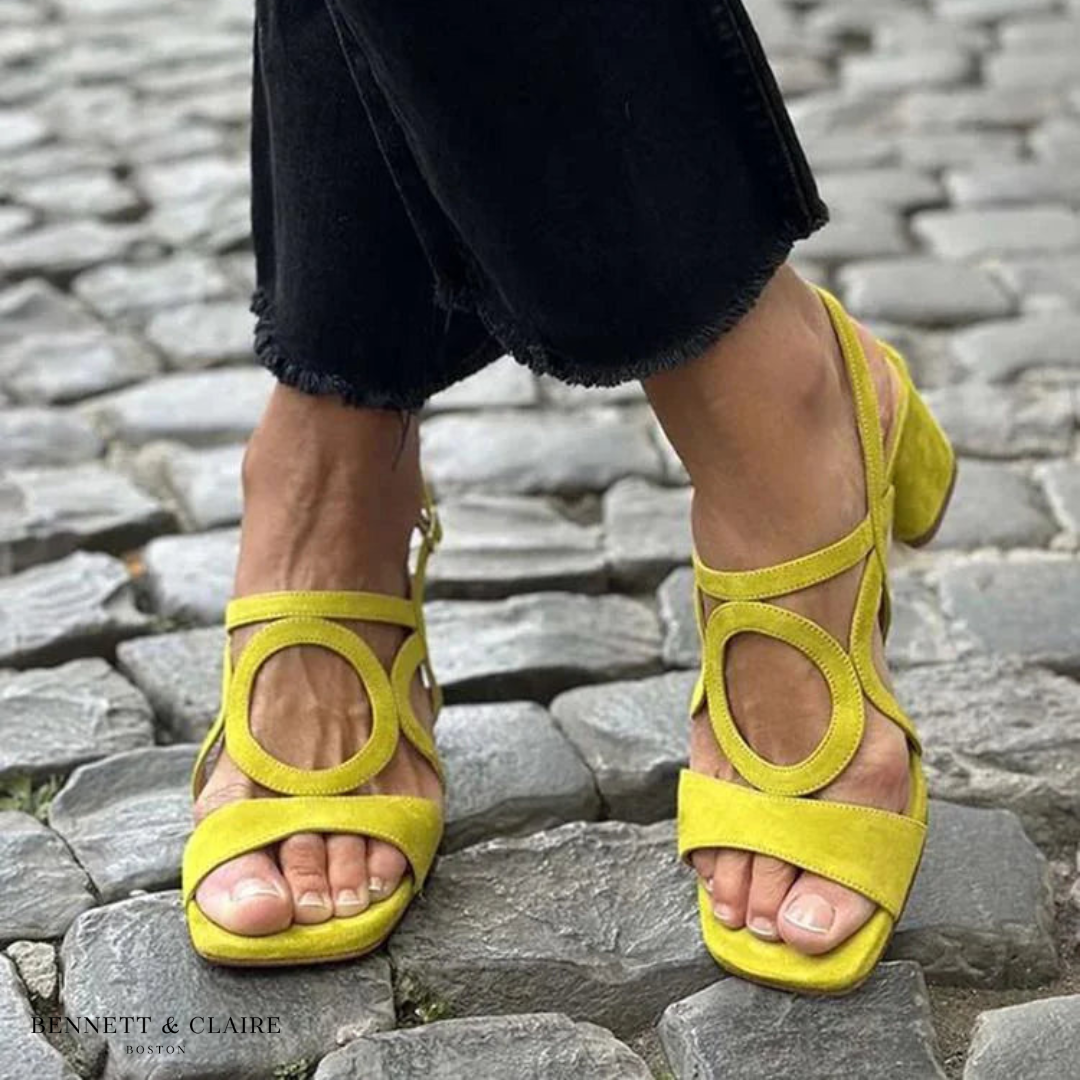 Loreen | Square-Toe Comfort Sandals