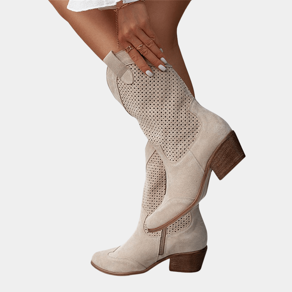Muireann | Western-Inspired Comfort Boots