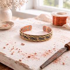 Maggie | Copper Twist Bracelet
