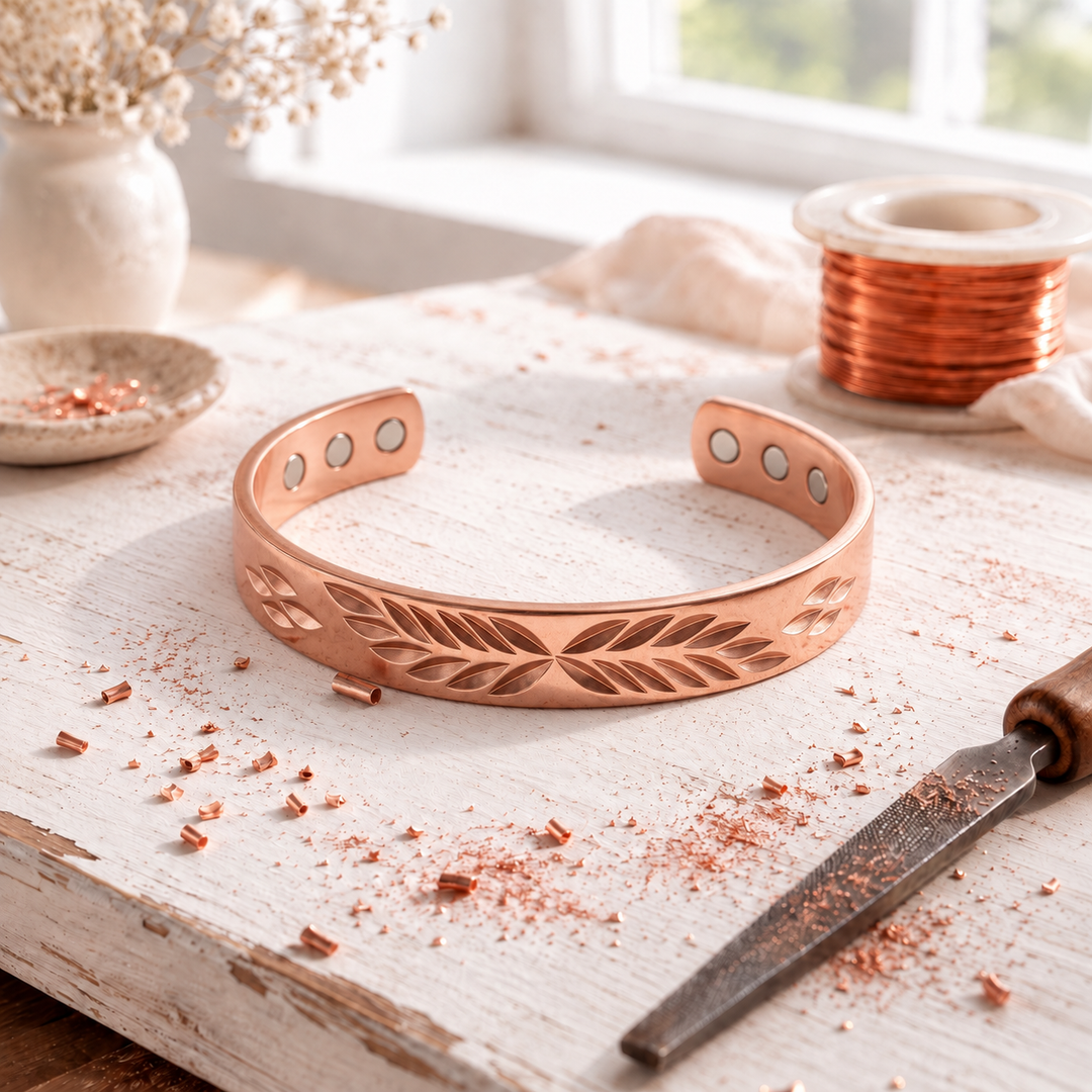 Rosita | Copper Leaf Cuff