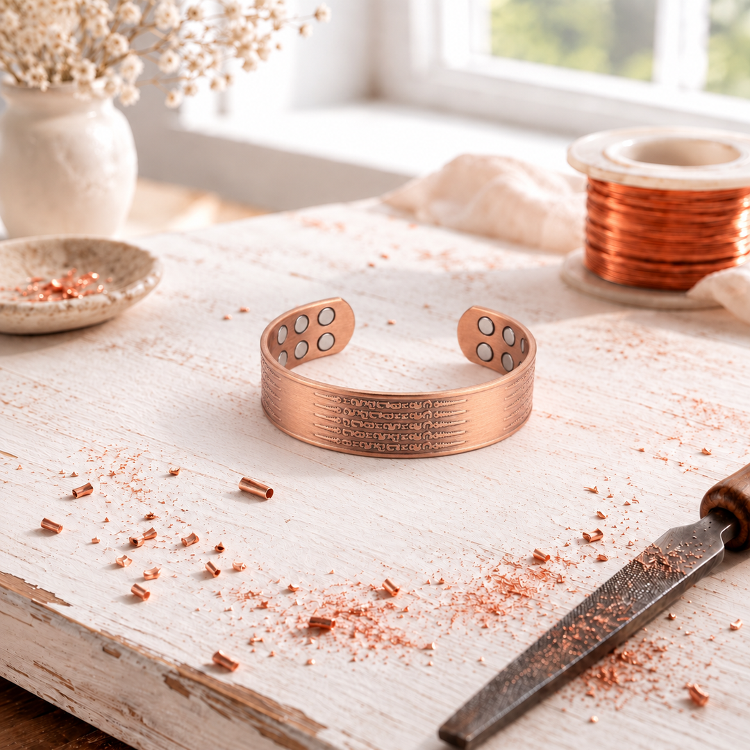 Eleanora | Vintage-Inspired Copper Bracelet