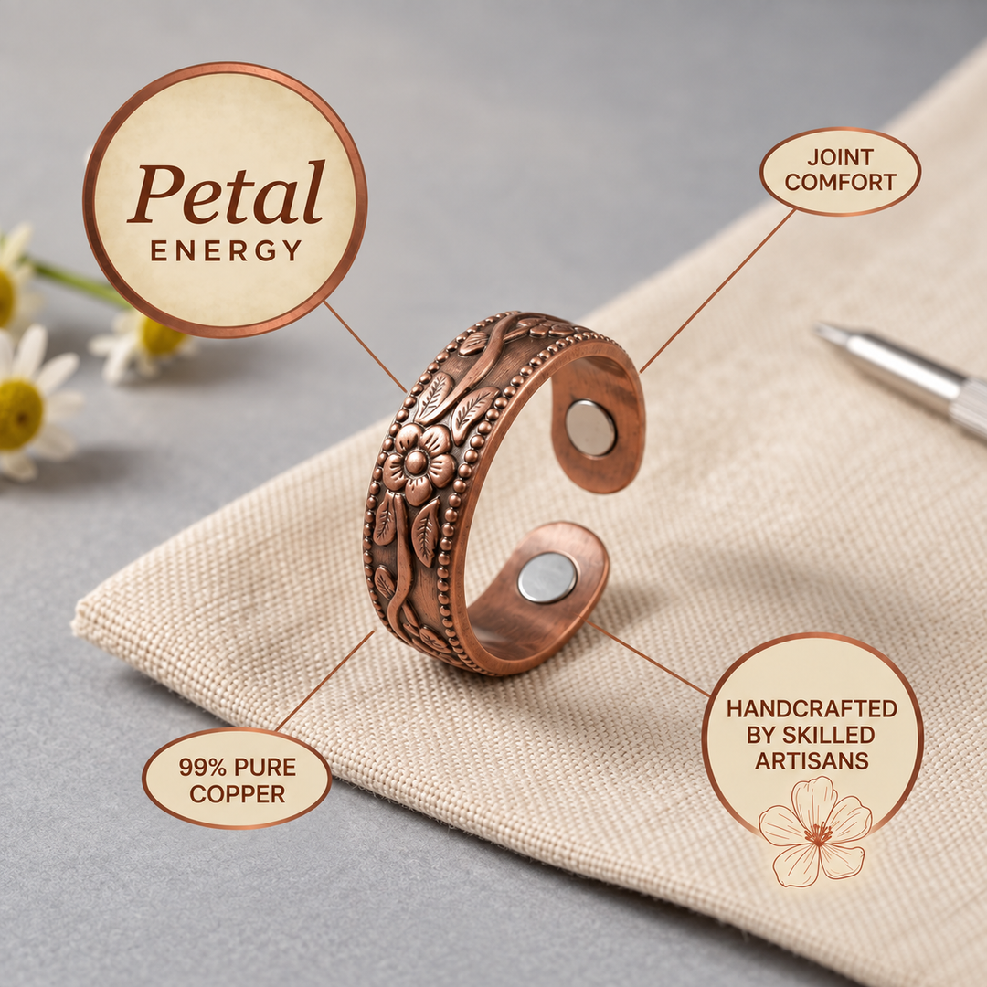 Gretel | Petal Copper Ring