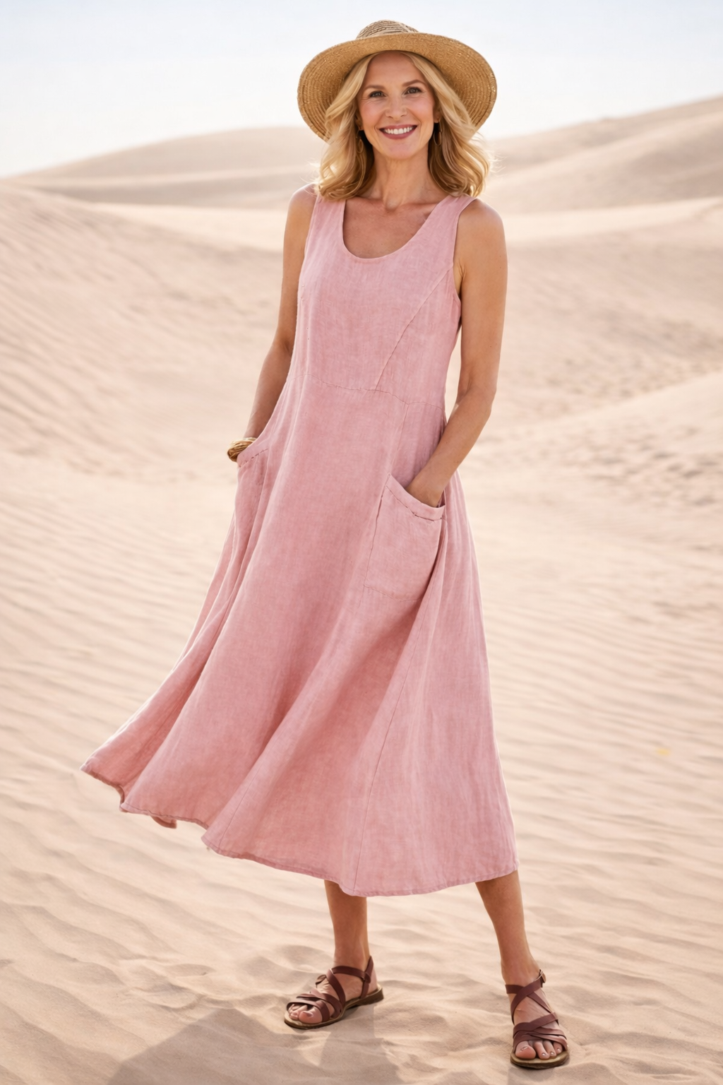 Willow | Relaxed A-Line Midi Dress