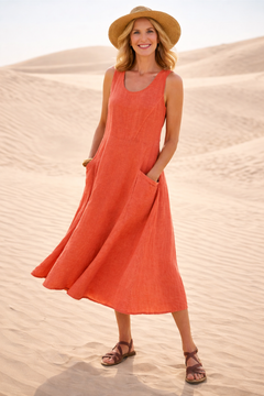 Willow | Relaxed A-Line Midi Dress