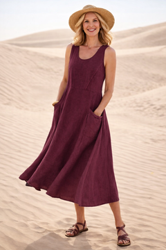 Willow | Relaxed A-Line Midi Dress