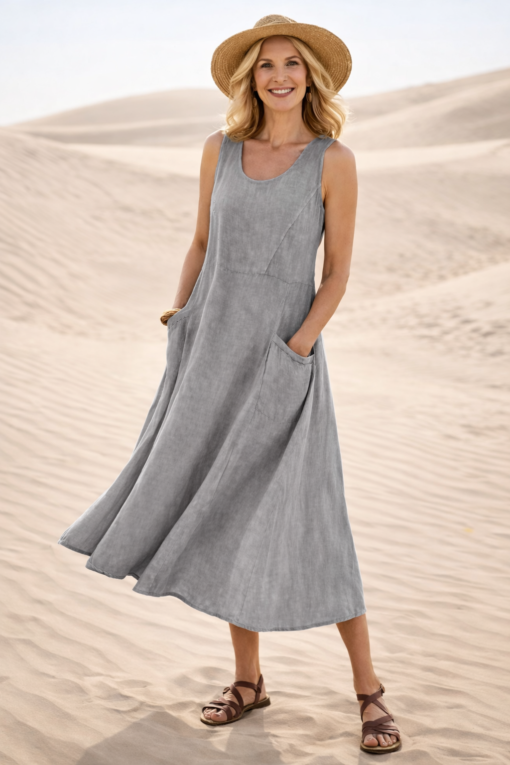 Willow | Relaxed A-Line Midi Dress