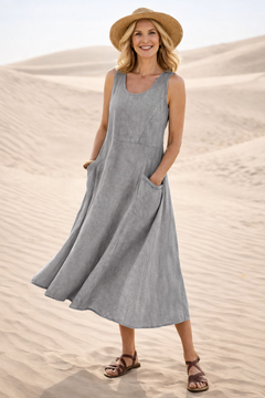 Willow | Relaxed A-Line Midi Dress