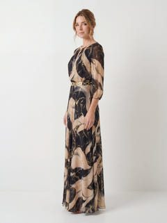 Laine | Printed Gauze Dress