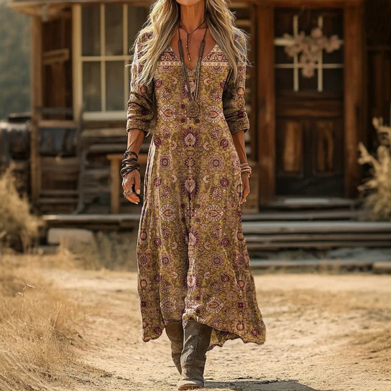 Imelda | Bohemian Maxi Dress