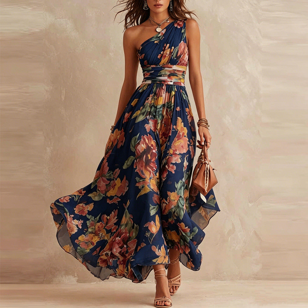 Linnie | One-Sleeve Maxi Dress
