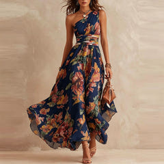 Linnie | One-Sleeve Maxi Dress