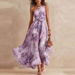 Linnie | One-Sleeve Maxi Dress