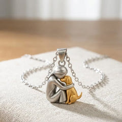 Lydia | Two-Tone Pendant Necklace