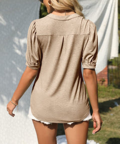 Carys | Puff Loose Blouse