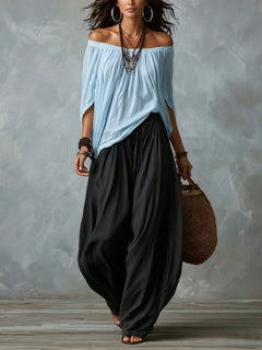 Lily | Off-Shoulder Two-Piece Set